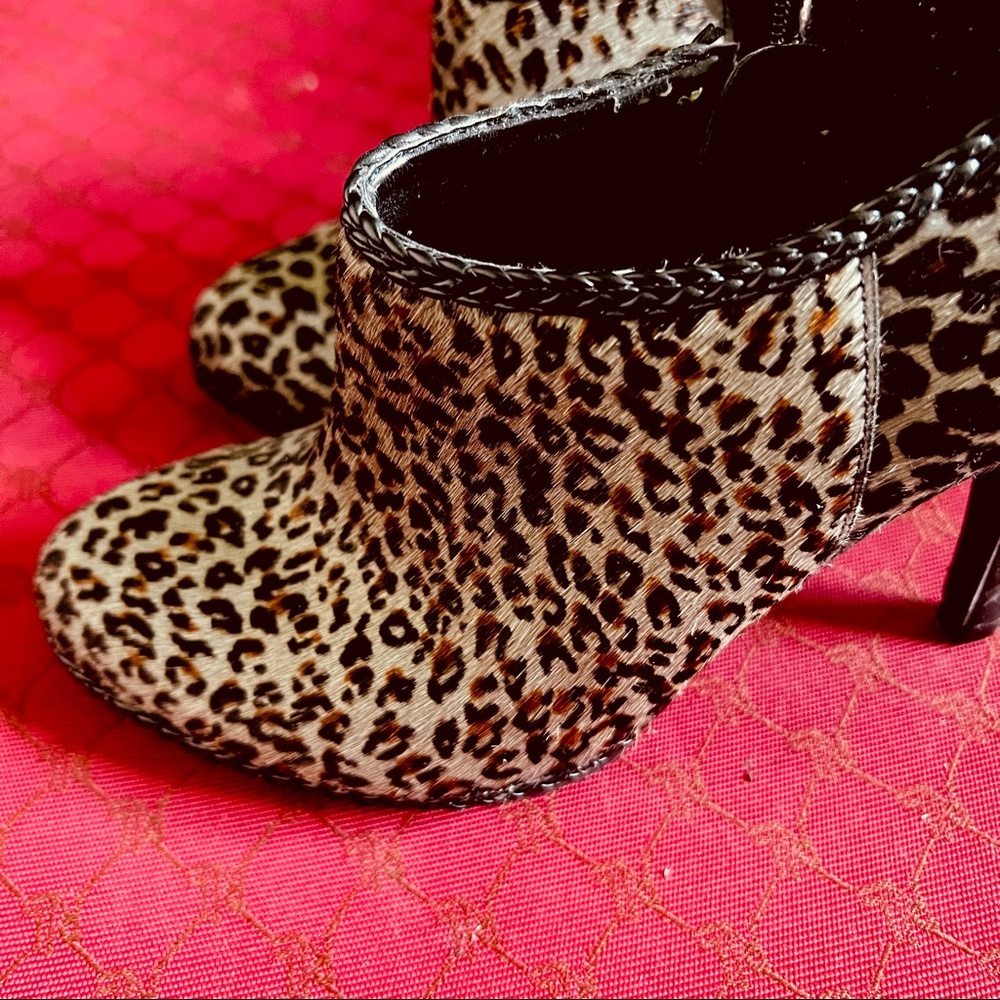Gray Leopard Booties - Picture 10 of 15